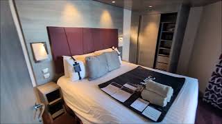 MSC Grandiosa  Aurea Suite No 9008  with Jacuzzi on Balcony  October 2024 [upl. by Emia]