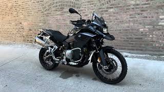 BMW F850GS Adventure 2022 Triple Black B58579U [upl. by Bobbe]