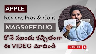 Apples magsafe Duo review in telugu [upl. by Niela]