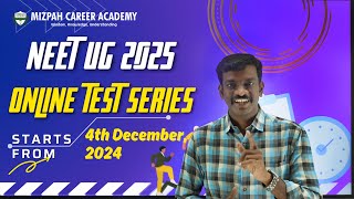 NEET UG 2025 Online Test Series  NEET 2025 Mock Test Series  Target 720  Mizpah Career Academy [upl. by Adnahsam]