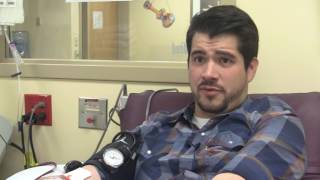 Blood Platelet Donor Spotlight Andy Gould [upl. by Dorreg]