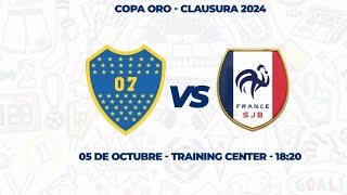 Fnal Exa Sajuba  Copa Oro  Boca 🆚️ Francia Padres [upl. by Artimas]