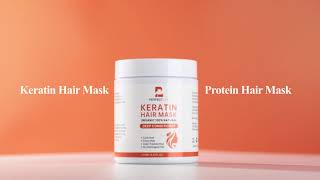 Strong Smooth Hair Starts Here with Keratin Hair Mask  PerfectLink [upl. by Assillim817]