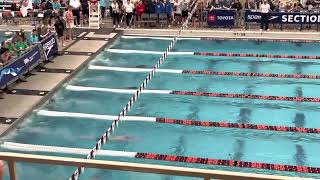 2023 Eastern Zone Sectionals 50 Free A Final [upl. by Ttennaej]