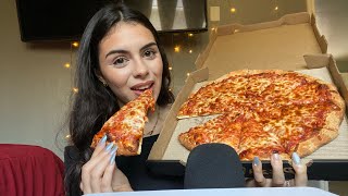 Asmr Pizza Mukbang🍕cupped eating sounds [upl. by Schober133]