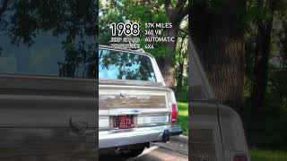 Legendary 1988 Jeep Grand Wagoneer 57k Miles of Classic Luxury and 4x4 Power [upl. by Eenaj]