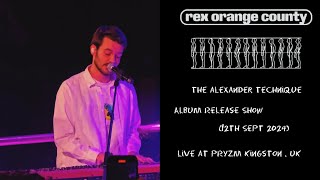 Rex Orange County  Live At PRYZM  Kingston  UK  12th Sept 2024 Album Release Full Show [upl. by Swords]