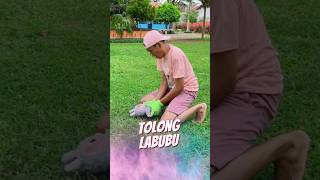 Labubu Tertimpa Batu 🪨 [upl. by Zenda]