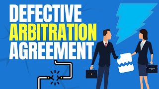 Defective Arbitration Agreement NullVoid Incapable of Being Performed  Lex Animata Hesham Elrafei [upl. by Belford316]