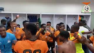 Chipolopolo team after qualifying to the Africa cup [upl. by Asselem]