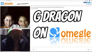 G DRAGON sings to his cat on Omegle [upl. by January540]