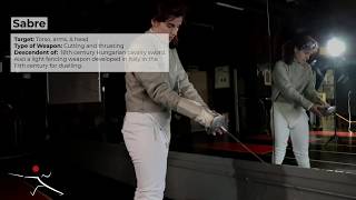 Sabre for Beginners  Crash Course in Fencing wwwsplafencingcom [upl. by Rider]