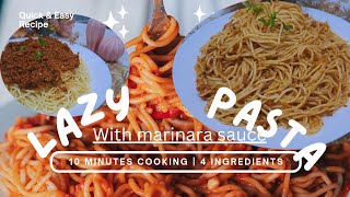 How to make Spaghetti with Marinara SauceMice spaghetti [upl. by Carroll]