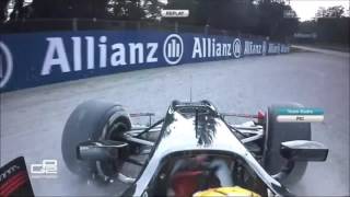 GP2 Series Monza 2016 Pic Canamasas Big Crash [upl. by Coffeng]