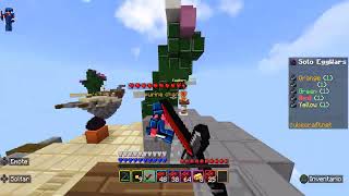 EGG WARS  solo 18 MINECRAFT BEDROCK [upl. by Lorita]