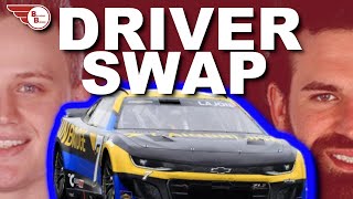 Spire RWR Driver Swap 23XI Re Signs Bubba and Jrs Last Xfinity Race NASCAR Silly Season continues [upl. by Etnaud]