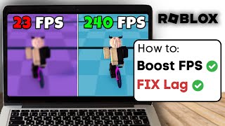 How To Fix Lag amp Get More FPS in Roblox on PC in 2024  Full Method [upl. by Steck]