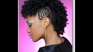 Black Braided Mohawk Hairstyles [upl. by Nosyaj868]