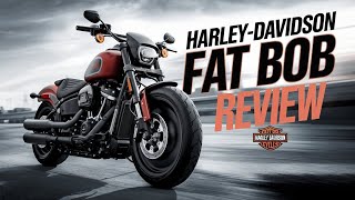 HarleyDavidson Fat Bob Review Power Style and Aggression in One Bike HarleyDavidsonFatBob bike [upl. by Editha566]