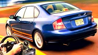 How to drive Legally  City Car Driving Subaru Legacy B4 GT 2005 Full HD 2015 [upl. by Emmet]