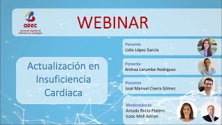 Webinar AEEC Actualización en Insuficiencia Cardíaca [upl. by Nnayd]