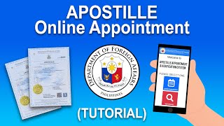 DFA Online Appointment ApostilleRed Ribbon – 6 MIN TUTORIAL [upl. by Shelah785]