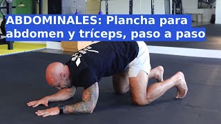 Plancha abdominal y cómo fortalecer también los tríceps  CuídatePlus [upl. by Chlo]