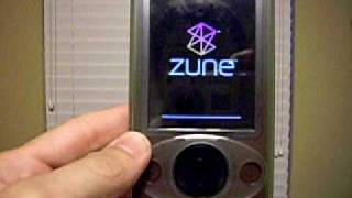 Turning Zune On [upl. by Haskel872]