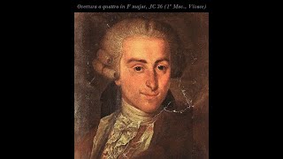 Giovanni Battista Sammartini  Overtura a quattro in F major JC 36 1º Mov Vivace [upl. by Zobkiw]