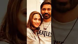 Tamil hero danush with his wife song music love newsong dhanushtamilsuperstarmarriagetelugu [upl. by Roddy]