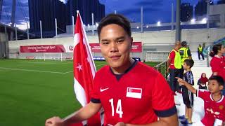 Singapore vs Turkmenistan MATCHDAY VLOG [upl. by Janine]