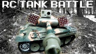 RC TANK BATTLE  RCExplorerse [upl. by Arhoz]