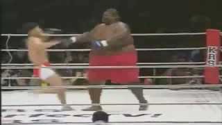 Emanuel Yarbrough Sumo Vs Daiju Takase MMA Fight [upl. by Lerrehs]