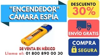 Camara Espia quotEncendedorquot de Venta en Mexico [upl. by Ezana]