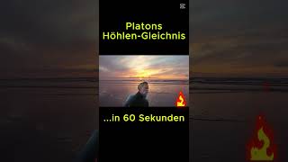 Platon´s Höhlengleichnis  in 60 Sekunden universe love holofeeling humor plato live [upl. by Vandervelde965]