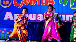 Pinga g pori song girlsperformance annualfunction2024 geniusmindspreschoolpune [upl. by Witty]