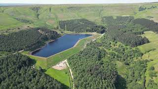 Ramsden Clough Yateholme Drone 16 June 23 [upl. by Odnomor78]