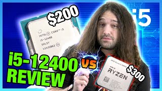 AMD Defeat Intel i512400 CPU Review amp Benchmarks vs Ryzen [upl. by Aicilav]