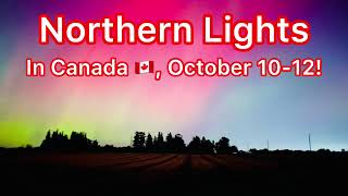 Catch the Aurora Stunning Northern Lights Across Canada [upl. by Eneliak]