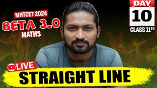 Straight lines  Class 11  MHTCET 2024  GanitAnk Beta 30 mhtcet mhtcet2024 maharashtraboard [upl. by Kaz449]