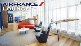 Beautiful AIR FRANCE Lounge in MONTRÉAL YUL [upl. by Ardaid]