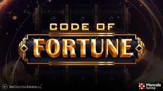 A New Slot Game from Mancala Gaming Code Of Fortune [upl. by Ajtak]