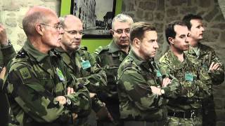 Exercice Brigadex 2012 pour les officiers généraux des forces terrestres [upl. by Guimar]