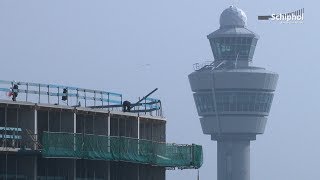 Hoogste punt bouw Hilton hotel Schiphol bereikt [upl. by Anniahs233]