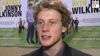 George MacKay Breakfast With Jonny Wilkinson Premiere [upl. by Adrell]