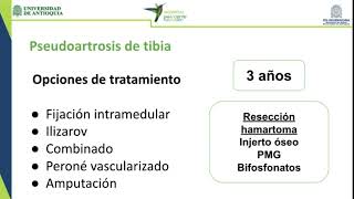 Pseudoartrosis de tibia Dr Johan Callejas [upl. by Ladnor]