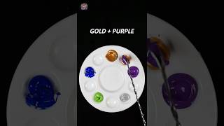 GOLD  PURPLE  SILVER  LIME  BLUE   asmr mixcolor DASMixColorMaster [upl. by Adnilav]