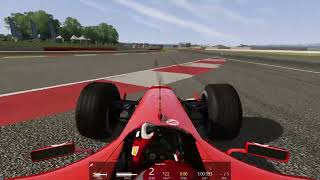 58324s in Silverstone International Circuit  Ferrari F2004  Assetto Corsa [upl. by Eirroc]