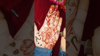 Syringe mehndi cone 💉 😱 mehndi injectionmehndi trick henna alphabetmehndi mehndiart short [upl. by Kaslik500]