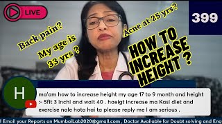 AGE 33 YRS HEIGHT INCREASE  BACK PAIN SCIATICA ACNE AT 25 YRS ANTERIOR PELVIC TILT GABA SURGERY [upl. by Demp]